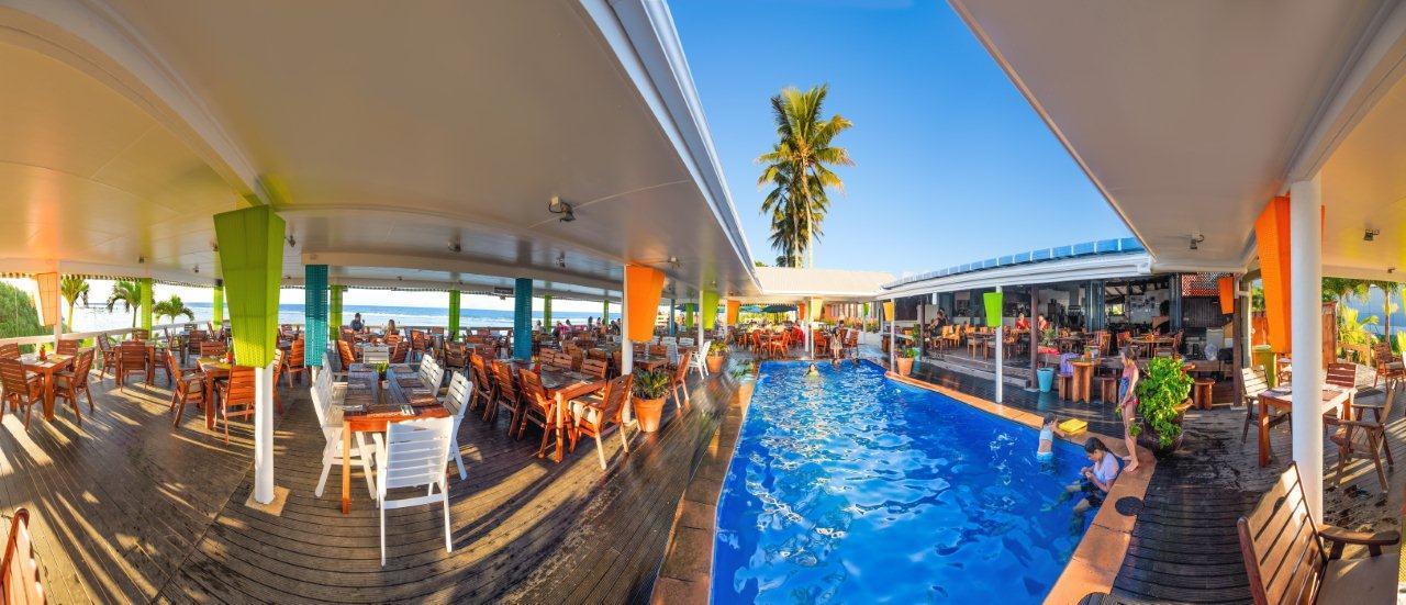 The Islander Hotel ラロトンガ島 エクステリア 写真